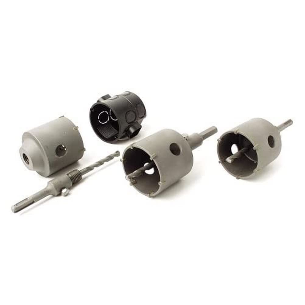 Mannesmann 44220 Percussion Drill Bit Crown 68 mm for Drills with Ø 13 mm Drill Chuck