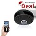 FREDI 960P WiFi IP Security Camera Wide Angle 180°-360° Mini Portable Indoor Camera with IR Night Vision /2-way Talking/ Motion Detection Loop recording
