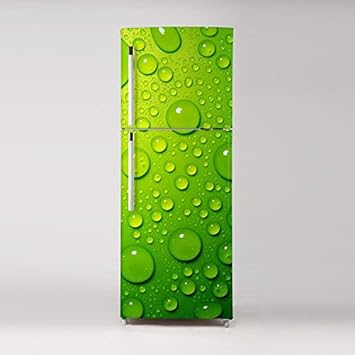 Diy Lavaplatos Refrigerador Congelar Etiqueta Watedrop en verde ...