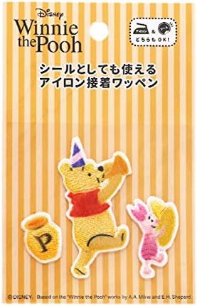 Amazon シールとしても使える アイロン接着 ワッペン ディズニー くまのプーさん Yw W 9 ワッペン アップリケ 通販