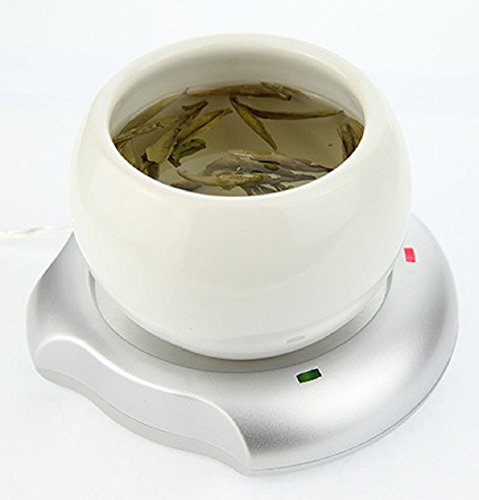 7TECH Coffee Mug Warmer for Desk USB Power Office Home Desktop Cup Heated Tea Milk
