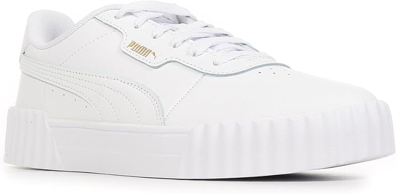 Damen Carina Adult Sneaker, Puma White Puma Gold, 41 EU — Foto 4 von 7