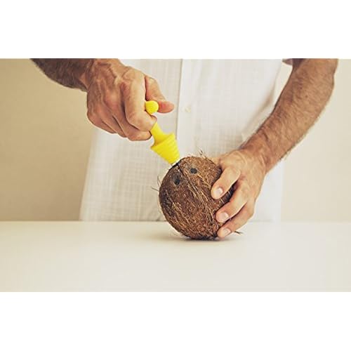Cococrack Yellow - Coconut Opener and Cutter Home & Kitchen, Kitchen & Dining, Kitchen Utensils & Gadgets, Graters, Peelers & Slicers, Peelers