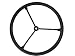 8N3600 New Steering Wheel [Splined center] suitable for Ford 8N NAA 600 601 800 2000 4000 +