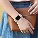YC YANCH Compatible with for Apple Watch Band 38mm 40mm, Soft Silicone Sport Band Replacement Wrist Strap Compatible with for iWatch Series 5/4/3/2/1, Nike+, Sport, Edition, S/M, Antique White