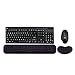 BRILA Upgraded Ergonomic Keyboard and Mouse Wrist Rest Support Cushion Pad Set - Comfy Soft Memory Foam Gel Padding & Non-Slip Palm/Hand/Wrist Pain Relief Rest Pad for Office Work, PC Gaming, Laptop