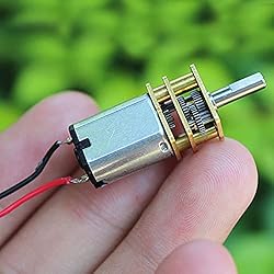 Acxico 3Pcs Mini Micro N20 Gear Motor DC 3V-6V Slow