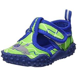 Playshoes Unisex Kinder Badeschuhe mit Uv-schutz Aqua Schuhe Robbe, Blau Grün, 22/23 EU 15 Schnorchelmasken 41wec%2BwnzEL. SS300 Obermaterial: Synthetisch
Innenmaterial: Ohne Futter
Sohle: Gummi