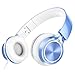 AILIHEN MS300 Wired Headphones, Stereo Foldable Headset for iOS Android Smartphone Laptop Tablet PC Computer (Blue)thumb 1