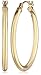 Amazon Collection 14k Gold Hoop Earrings, 1