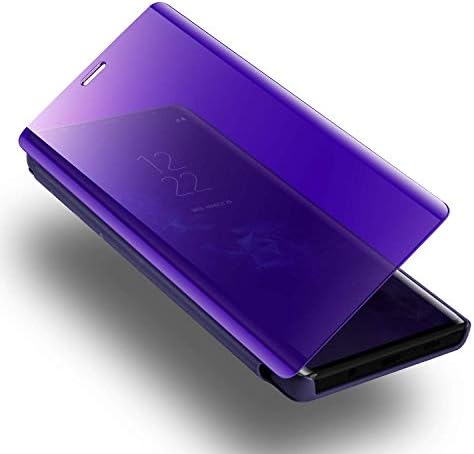 Samsung Galaxy Note 9 Case Full Protection Electroplate PU Mirror Flip Leather Case