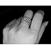 Chryssa Youree Men's Retro Design Jewelry Wedding Band Woven Titanium Steel Silver Rings 7 to 12(DJZ-1) (Size 8)