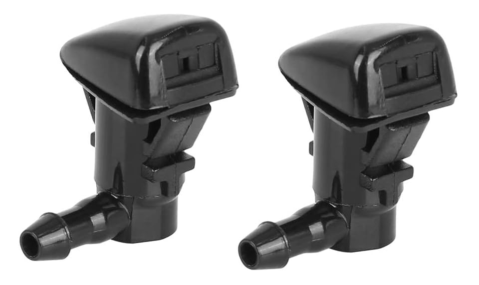 MACHSWON 85381-04030 Windshield Washer Nozzle Sprayer Replacement 2pcs Washer Nozzle Sprayer Single Hole Replacement for Toyota Tacoma 1995-1997 2000-2004