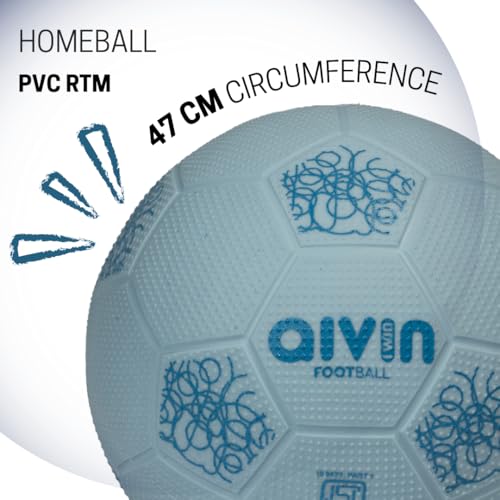 Aivin Home-Play Football for Kids Indoor Training Ball No-Stitch - Sky 3