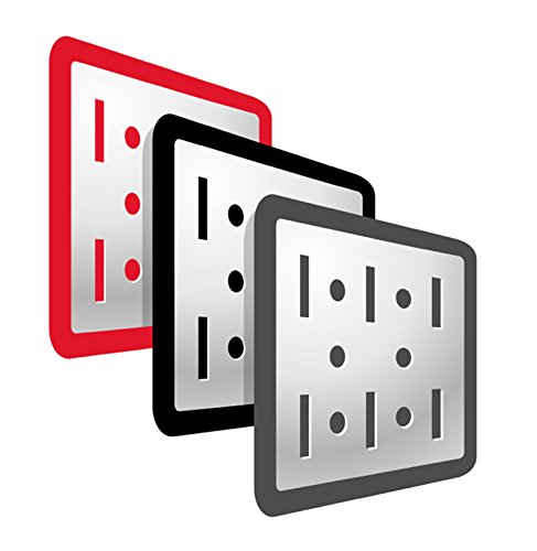 Wall Control 3-1/2in Reach Curved Tip Slotted Hook Pack - Slotted Metal Pegboard Hooks Pegboard and Slotted Tool Board - Black