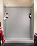 Swanstone SS0369602.011 Solid Surface Glue-Up 2-Pieces Shower Wall Panel