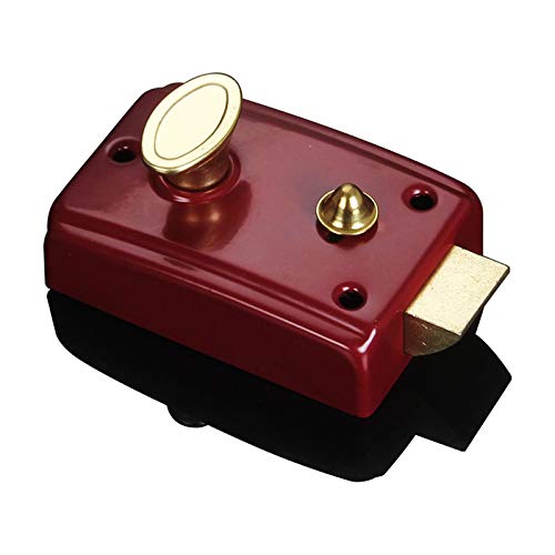 Retro Style Exterior Door Lock Stainless Steel Front Door Lock High Security for Your Home or Workplace with 3 Keys