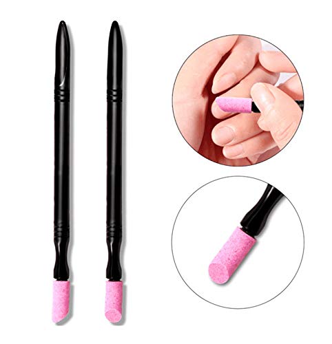image for DAGEDA 4Pc New Quartz Scrubs Stone Cuticle Stick Pen Nail Art Care Too