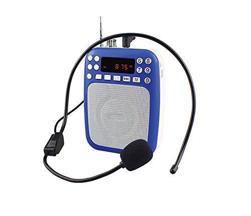 Supersonic SC-1397 Rechargeable Voice Amplifier LED Display/Bluetooth/FM/USB/SD In by Supersonic