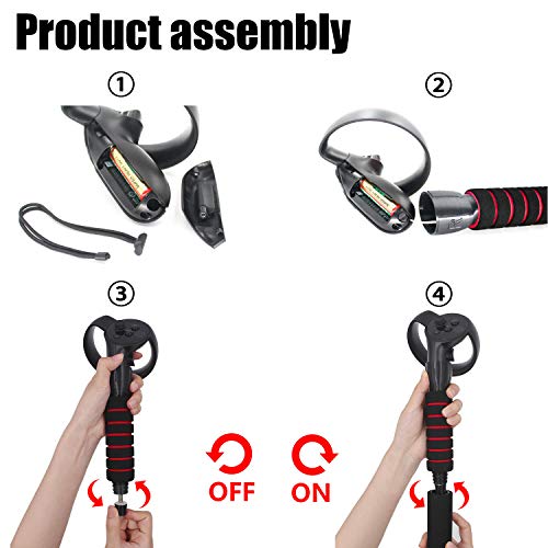 4 Handles+Gamepad+Oculus+Controllers+Playing+NO