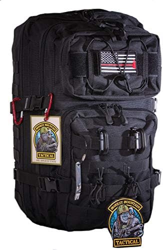 Monkey Mountain Tactical 40L MOLLE Large 3-Day Military Survival Bug Out Bag Rucksack Assault Pack