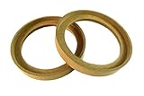 1 Pair 8" MDF Speaker Rings - Recess with Bezel Mounting Spacer Recessed Custom Mount Installation Subwoofer