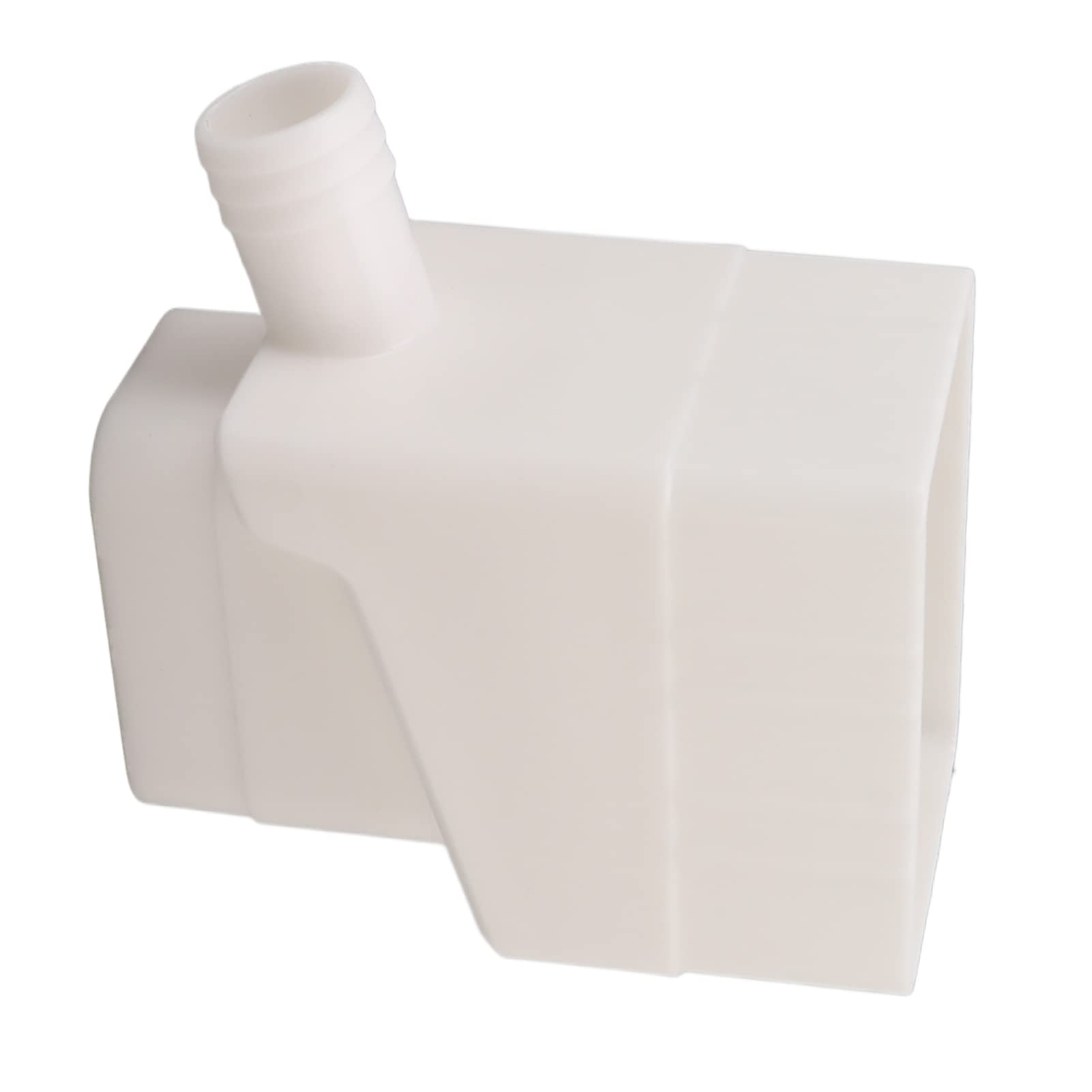 TOPINCN Rainwater Collection System, Standard Eco Friendly Easy To Install UV Resistant Downspout Diverter Kit Professional for Outdoor for Lawn (White)