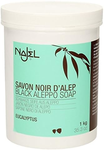 Najel Black Aleppo Soap Eucalyptus Oil 1kg