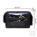 LSS 15” 15.6 inch Laptop Padded Compartment Shoulder Messenger Bag with Colorful Clock Butterfly Floral Carrying Case for 14