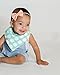 Baby Bandana Drool Bibs for Girls 12 Pack of Absorbent Cotton Baby Gift Set By Mumby