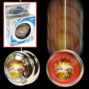 HYPER PRO LIGHT UP YO-YO lights on both sides as it spins