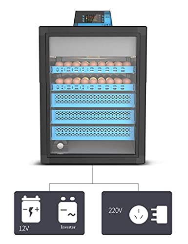 FGVDJ 160 Eierinkubator Automatische Heimzucht Brutmaschine Intelligente Hühner Ente Gans Taubenei Brutmaschine – Bild 5