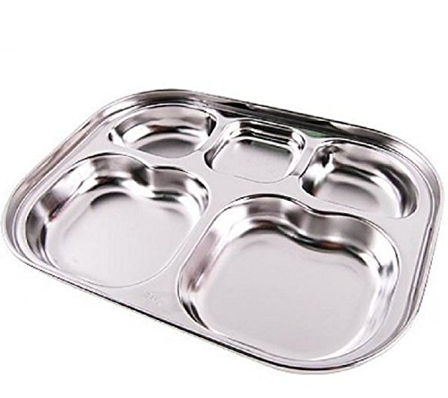 Diet plate, stainless steel divided portion plate diet …