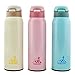 Sports Water Bottle, MerceHygea Vacuum Insulated Water Bottle 14oz Double Wall Stainless Steel Water Bottle, Keeps Your Drink Hot or Cold, Perfect for Camping Hiking Cycling Fitness