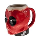 Deadpool Crazy Molded Head Mug