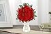 3D Pop Up Handmade Cards Creative Greeting Cards Paper craft (Red Roses)