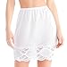 Ilusion 1017 - Women's Classic Lace Hem Skirt Slip (White, XLarge 24 Inch Length)