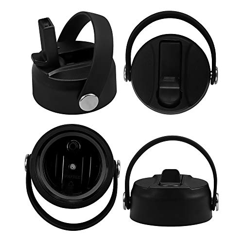 Arcoolor Straw Lid for Hydro Flask Wide Mouth Water Bottle with