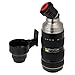 Thermo LenZcup, Stainless Steel Insulated, Travel Thermos w/ Cup (Modeling Nikkor AF-S 70-200mm f/2.8G ED VR II Lens), 16oz