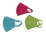 Womens 3 Pieces Anti Dust Anti-fog Activated Carbon Cotton Healthy Mask PM2.5 Protective Mouth Face Earloop Air Filter Gauze Mask Muffle Warm Respirator for Anti Allergy Flu Germ Dust Pollen&Allergens