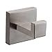 Angle Simple Bathroom Towel Hook Brushed Nickel, SUS304 Stainless Steel Hand Towel Rack, Square Coat Robe Hook, Wall Mount