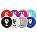 TrackR pixel - Bluetooth Tracking Device. Item Tracker. Phone Finder. iOS/Android Compatible - Multicolor (8 Pack)