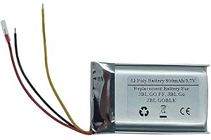STARTONG 3.7V 800mAh Replacement Battery for JBL GO FF, JBL Go, JBLGOBLK, GSP072035, (SNO-802540PWN)