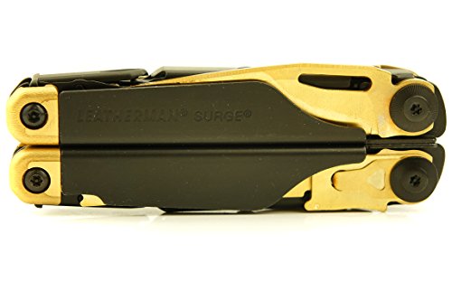 Leatherman-Surge-MultiTool-Heart-of-Gold-Edition-Black-Oxide-Handles-with-24k-Finished-Functions