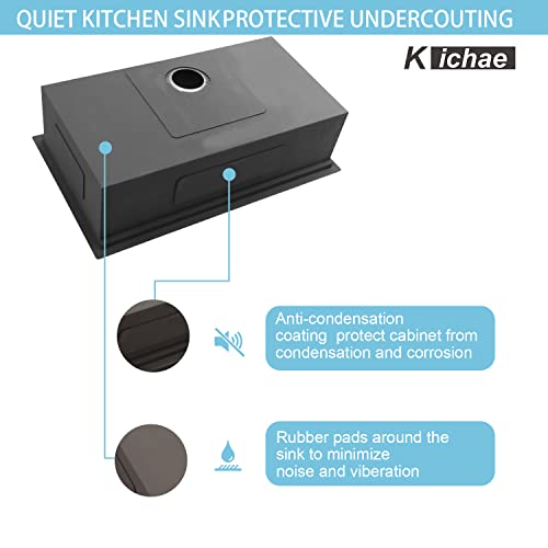 32 Kitchen Sink Undermount Kichae 32x19 Undermount Kitchen Sinks