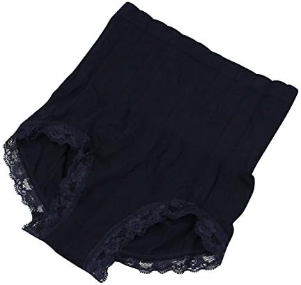 Old Bird spring and summer postpartum abdominal curl underpants Seamless High Waist Corset Memory lace lady Body sculpting underpants (Black)