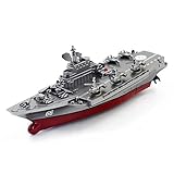 Dacawin(TM) Remote Control Challenger Aircraft Carrier RC Boat Warship Battleship (Black)