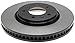 ACDelco Gold 18A1752 Black Hat Front Disc Brake Rotor