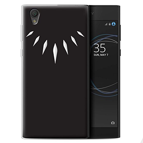 STUFF4 Gel TPU Phone Case / Cover for Sony Xperia L1 / T'Challa Claw Necklace Design / Black Panther Inspired Collection