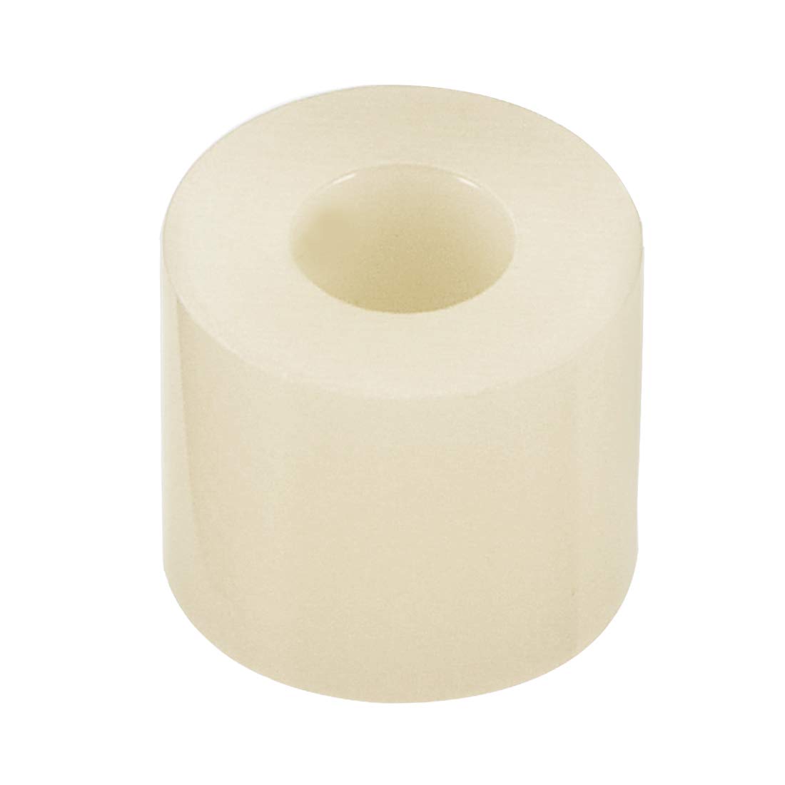 sourcing map Round Spacers Washers for M4 Screws ABS OD 7mm, ID 4mm, Height 6mm 300pcs